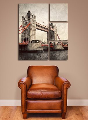 Split canvas prints - Wall 4